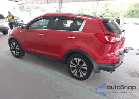 2013 Kia Sportage Sx из США, поврежденный, VIN KNDPCCA6XD7495170